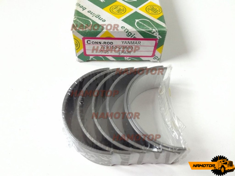 Вкладыши шатунные 4TNV88 3TNE84 3TNB84 4TNV88 3TNC88 4TNC88 4TNA88 4TNA84 3TNA84 3TNV88 4TNV84 729150-23600 129150-23610 0,25 TDC